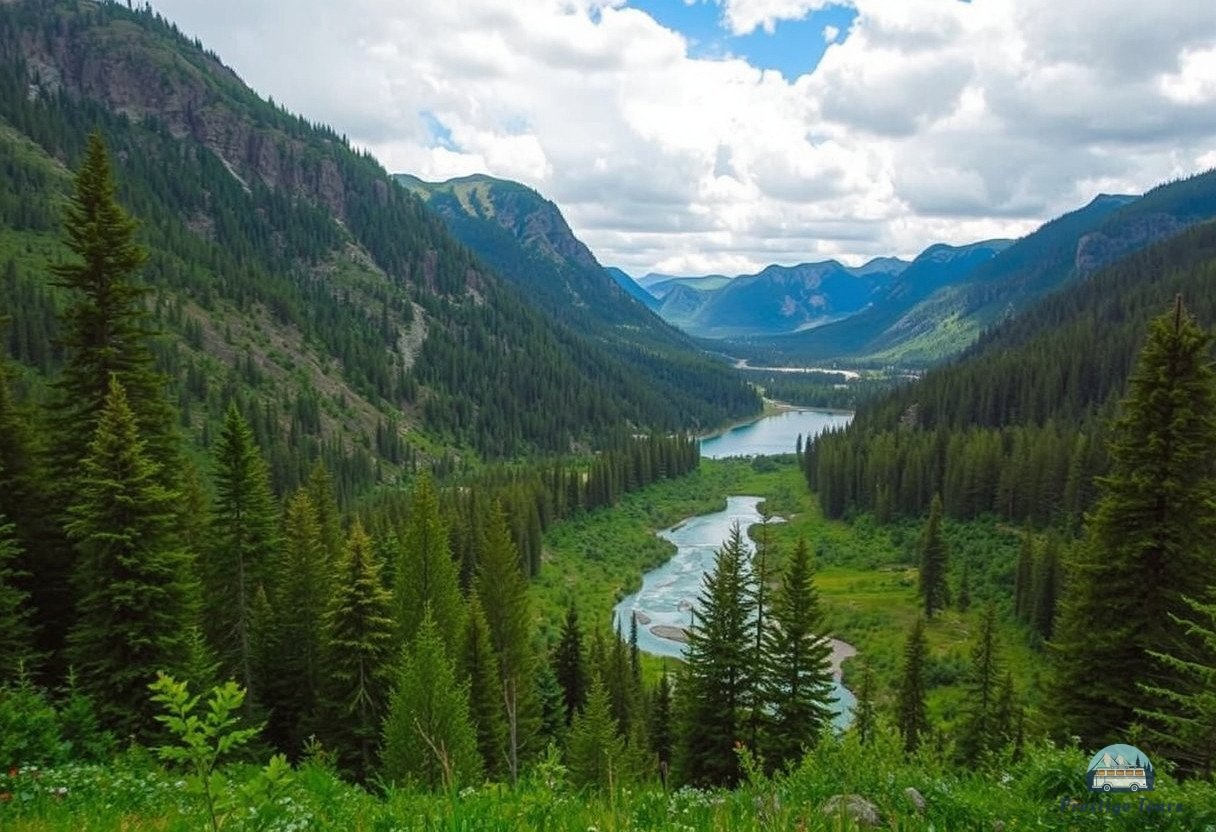 Percorsi ecologici della Russia, natura.