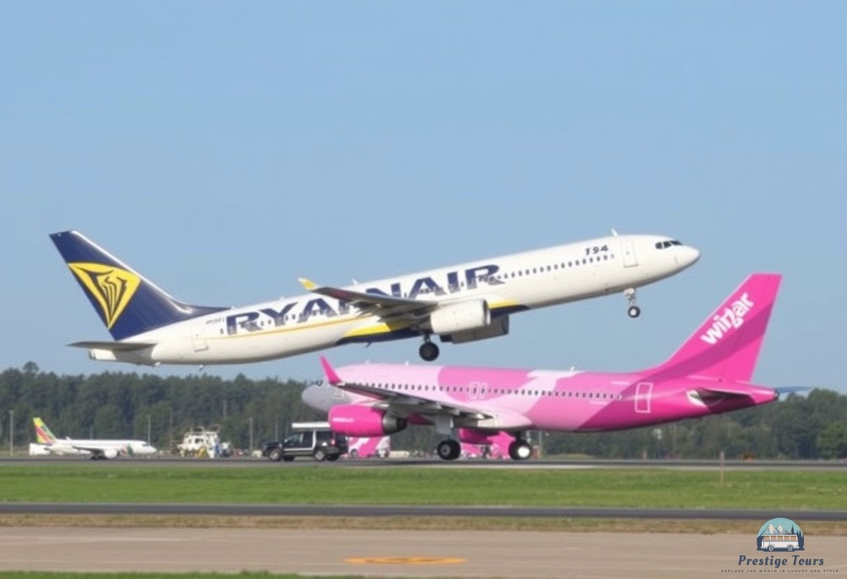 شركات الطيران منخفضة التكلفة 2024: Ryanair وWizz Air