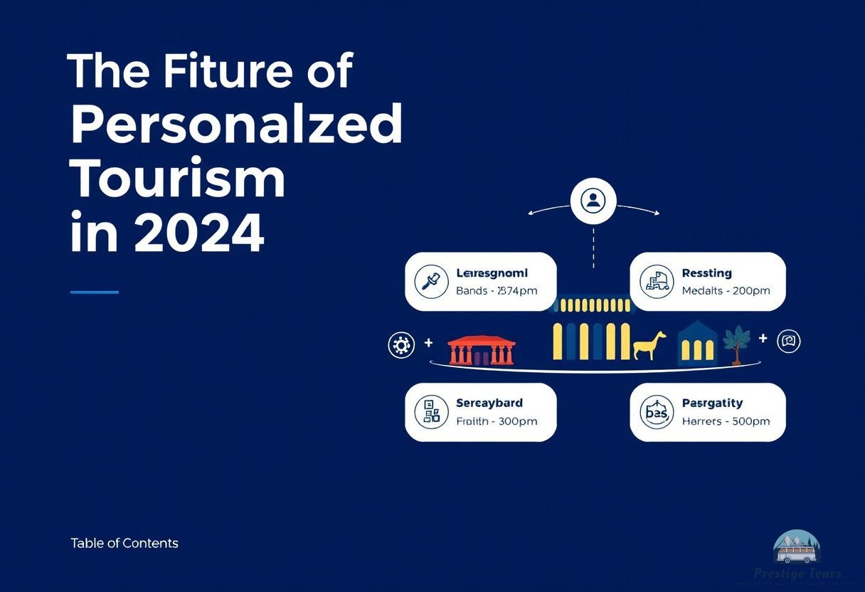 Turismo personalizzato 2024: tecnologie di servizio